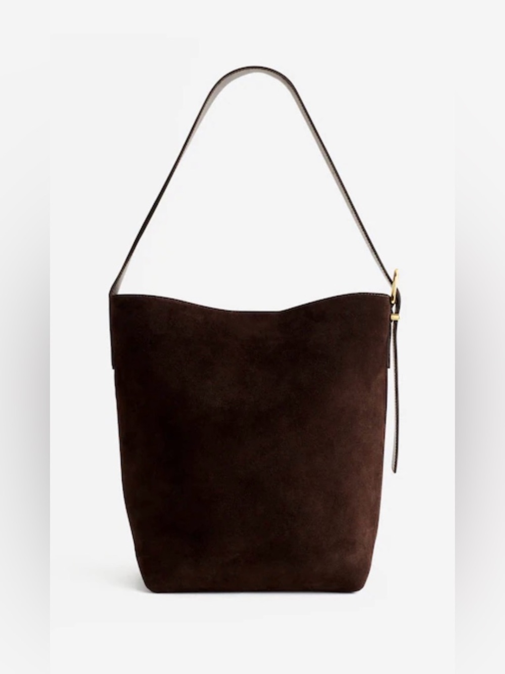 Madewell The Essential Bucket Tote (NWT, Dark Carob)